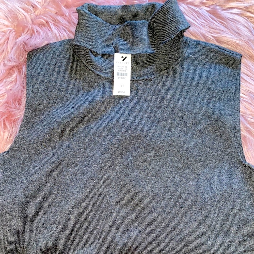 Talbots sleeveless sweater